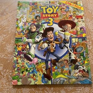 Toy Story 3 look to find book